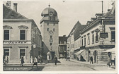 Leoben Stadtturm - Oesterreich - alte historische Fotos Ansichten Bilder Aufnahmen Ansichtskarten 