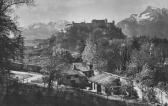 Festung Hohen Salzburg - alte historische Fotos Ansichten Bilder Aufnahmen Ansichtskarten 