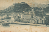 Salzburg - alte historische Fotos Ansichten Bilder Aufnahmen Ansichtskarten 
