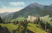 Schloss Weissenstein gegen Windisch-Matrei, Iseltal - alte historische Fotos Ansichten Bilder Aufnahmen Ansichtskarten 