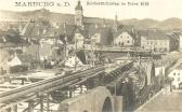 Marburg a.d.D., Reichsbrückenbau - Europa - alte historische Fotos Ansichten Bilder Aufnahmen Ansichtskarten 