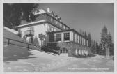 Berghotel im Winter - alte historische Fotos Ansichten Bilder Aufnahmen Ansichtskarten 