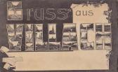 Gusskarte aus Villach - Villach(Stadt) - alte historische Fotos Ansichten Bilder Aufnahmen Ansichtskarten 