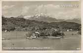 Pörtschach Inselwirt - Klagenfurt Land - alte historische Fotos Ansichten Bilder Aufnahmen Ansichtskarten 