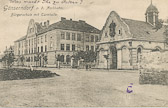 Gänserndorf - Bürgerschule - Oesterreich - alte historische Fotos Ansichten Bilder Aufnahmen Ansichtskarten 
