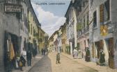 Villach Lederergasse - alte historische Fotos Ansichten Bilder Aufnahmen Ansichtskarten 