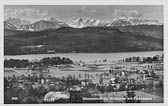 Krumpendorf mit Mittagskogel - Klagenfurt Land - alte historische Fotos Ansichten Bilder Aufnahmen Ansichtskarten 