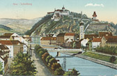 Graz - Schlossberg - Graz(Stadt) - alte historische Fotos Ansichten Bilder Aufnahmen Ansichtskarten 