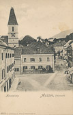 Aussee - Meranplatz - Oesterreich - alte historische Fotos Ansichten Bilder Aufnahmen Ansichtskarten 