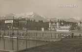 Velden - Schiffsanlegestelle Ulbing - Villach Land - alte historische Fotos Ansichten Bilder Aufnahmen Ansichtskarten 