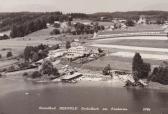 Drobollach, Strandbad Bernold mit Strandcafe - Villach(Stadt) - alte historische Fotos Ansichten Bilder Aufnahmen Ansichtskarten 