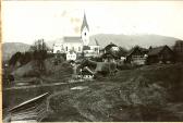  Kirche und Dorf Maria Gail - Villach(Stadt) - alte historische Fotos Ansichten Bilder Aufnahmen Ansichtskarten 