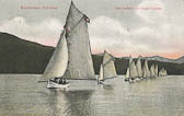 Gala Auffahrt der Seegelyachten - Oesterreich - alte historische Fotos Ansichten Bilder Aufnahmen Ansichtskarten 
