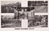 Warmbad Villach 5-Bildkarte - Villach(Stadt) - alte historische Fotos Ansichten Bilder Aufnahmen Ansichtskarten 