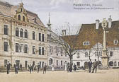 Hauptplatz Feldkirchen - Hauptplatz - alte historische Fotos Ansichten Bilder Aufnahmen Ansichtskarten 