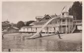 Velden, Strandbad Hotel Bulfon - Oesterreich - alte historische Fotos Ansichten Bilder Aufnahmen Ansichtskarten 