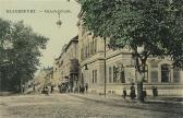 Klagenfurt Bahnhofstraße  - Oesterreich - alte historische Fotos Ansichten Bilder Aufnahmen Ansichtskarten 