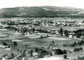 Blick von der Genottehöhe - Villach - alte historische Fotos Ansichten Bilder Aufnahmen Ansichtskarten 