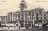 Triest, Rathaus - alte historische Fotos Ansichten Bilder Aufnahmen Ansichtskarten 
