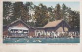 Velden, Schwimmschule Hotel Ulbing - Oesterreich - alte historische Fotos Ansichten Bilder Aufnahmen Ansichtskarten 