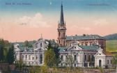St. Veit mit Kronprinz Rudolfs Spital - Europa - alte historische Fotos Ansichten Bilder Aufnahmen Ansichtskarten 