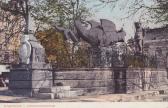Lindwurmbrunnen - Europa - alte historische Fotos Ansichten Bilder Aufnahmen Ansichtskarten 