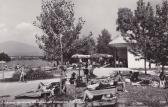 Faakersee Sandbank, Strandbad Wochinz - Europa - alte historische Fotos Ansichten Bilder Aufnahmen Ansichtskarten 