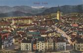 Blick über die Drauberme und Villach zum Mangart - Villach(Stadt) - alte historische Fotos Ansichten Bilder Aufnahmen Ansichtskarten 