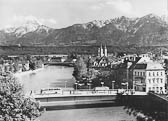 Villach Draubrücke - Europa - alte historische Fotos Ansichten Bilder Aufnahmen Ansichtskarten 