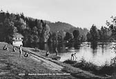 Flatschacher See bei Waiern - Oesterreich - alte historische Fotos Ansichten Bilder Aufnahmen Ansichtskarten 