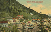 Station Semmering - Hotel Stefanie - Semmering-Kurort - alte historische Fotos Ansichten Bilder Aufnahmen Ansichtskarten 