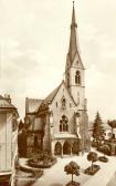 Die Nikolaikirche, um 1900 - Kärnten - alte historische Fotos Ansichten Bilder Aufnahmen Ansichtskarten 