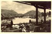 Terrassenblick vom Hotel Mosser - Kärnten - alte historische Fotos Ansichten Bilder Aufnahmen Ansichtskarten 