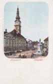 Klagenfurt, Heuplatz - alte historische Fotos Ansichten Bilder Aufnahmen Ansichtskarten 
