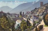 Meran Gilf Promenade - Meran / Merano (Maran) - alte historische Fotos Ansichten Bilder Aufnahmen Ansichtskarten 