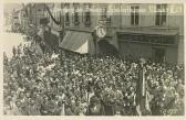 Villach Hauptplatz - alte historische Fotos Ansichten Bilder Aufnahmen Ansichtskarten 