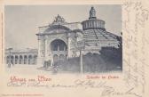 Wien, Rotunde im Prater - Wien - alte historische Fotos Ansichten Bilder Aufnahmen Ansichtskarten 