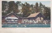 Velden, Schwimmschule Hotel Ulbing - Villach Land - alte historische Fotos Ansichten Bilder Aufnahmen Ansichtskarten 