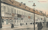 Allgemeines Krankenhaus - Wien,Alsergrund - alte historische Fotos Ansichten Bilder Aufnahmen Ansichtskarten 