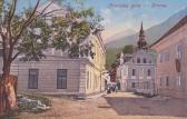 Kronau, Ortsansicht  - Kronau (Monte Cragnisca) / Kranjska Gora - alte historische Fotos Ansichten Bilder Aufnahmen Ansichtskarten 