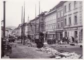 Dreifaltigkeitssäule mit Säulensockel - alte historische Fotos Ansichten Bilder Aufnahmen Ansichtskarten 