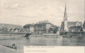 Villach Draubrücke - alte historische Fotos Ansichten Bilder Aufnahmen Ansichtskarten 