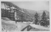 Grand Hotel im Winter - alte historische Fotos Ansichten Bilder Aufnahmen Ansichtskarten 