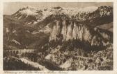 Kalte Rinne und Polleroswand - alte historische Fotos Ansichten Bilder Aufnahmen Ansichtskarten 
