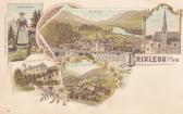 5 Bild Litho - Brixlegg - Tirol - alte historische Fotos Ansichten Bilder Aufnahmen Ansichtskarten 