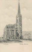 Evangelische Kirche - Villach(Stadt) - alte historische Fotos Ansichten Bilder Aufnahmen Ansichtskarten 