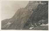Kellerwand mit Kriegskavernen - Kärnten - alte historische Fotos Ansichten Bilder Aufnahmen Ansichtskarten 