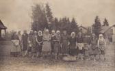 Drobollach, Gruppenfoto der Frauen - alte historische Fotos Ansichten Bilder Aufnahmen Ansichtskarten 