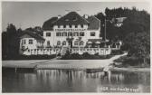 Strandhotel Aschgan - Egg am Faaker See - alte historische Fotos Ansichten Bilder Aufnahmen Ansichtskarten 