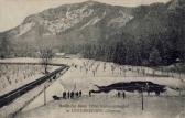 Unterbergen Rodelbahn beim Hotel Karawankenhof - Klagenfurt Land - alte historische Fotos Ansichten Bilder Aufnahmen Ansichtskarten 